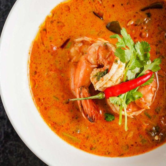 Creamy Shrimp Tomyum Soup