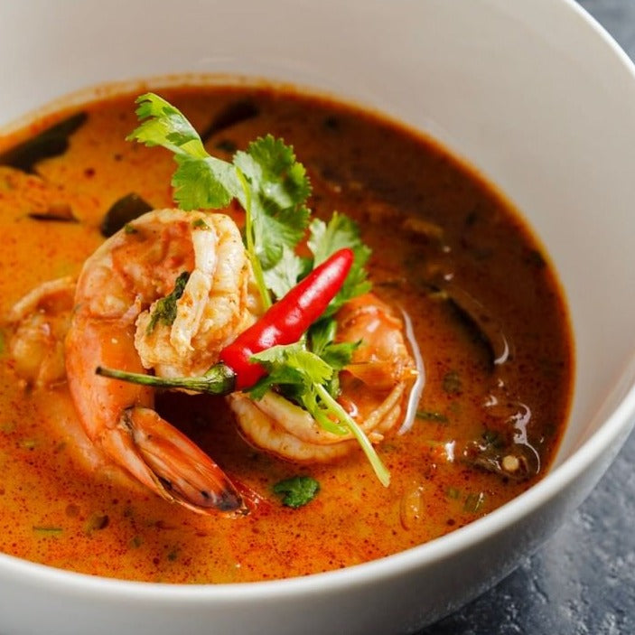 Creamy Shrimp Tomyum Soup